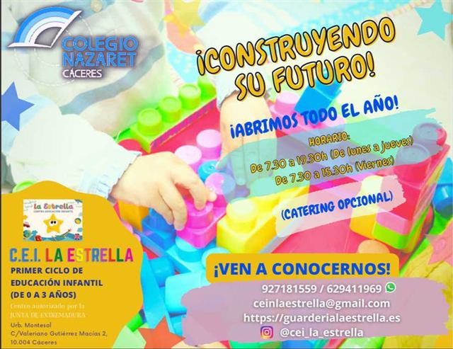 servicios de guarderia la estrella en cáceres
